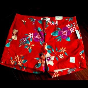 Old Navy Floral Print Everyday Short
